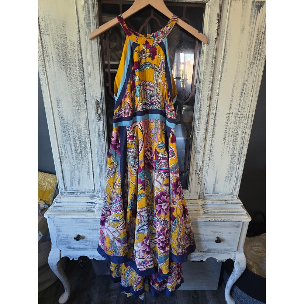 Anthropologie Multicolor Floral Maxi Dress - Picture 5 of 5